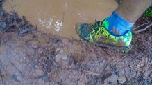 El agua entra con facilidad en las Reebok All Terrain Super OR.