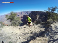 Las laderas y constantes cadas verticales del caon del Colorado no fueron obstaculo para las Reebok All Terrain Thrill.