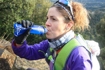 Hidratndome con los soft flask de la Ronhill Nano 3L Vest 