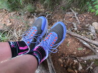 Ronhill Reverence. Su upper Matryx es resistente, añadiendo hilos de Kevlar.