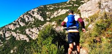 Salomon Advanced Skin 12 Set, palos en horizontal trasera.