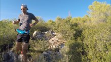 La opcin de poder llevar delante los palos en el Salomon Pulse Belt, ser muy interesante para muchos corredores.