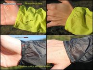 Salmon S-Lab Light Jacket W: ajuste en la mueca con gomas, comparando la versin anterior del modelo