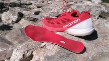 Salomon SLab Sense 6: Plantilla muy minimalista