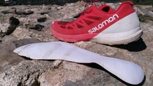 Salomon SLab Sense 6: Plantilla muy minimalista