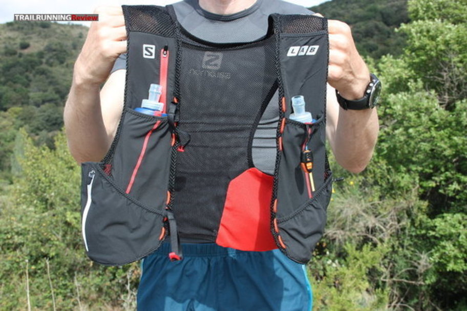 chalecos hidratacion trail running salomon