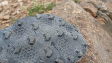 Los tacos muestran un desgaste razonable para 300 km en montaña