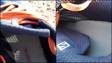 Salomon Sense Escape: lengeta muy fina y sin coser al upper