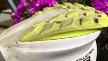 Salomon Sense Flow: Desgaste de los tacos.