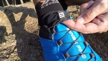 La sujecin y el sistema de atado rpido de las Salomon Sense Pro 2 son realmente buenos.