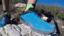 El upper y las zonas de flexin de las Salomon Sense Pro 2 estn intactas.