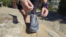 El sobrante del Quicklace podría ser más corto