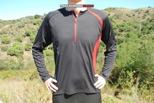 Salomon Trail IV 1/2 Zip LS Tee