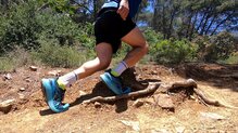 Salomon Ultra Flow, traccin en subida.