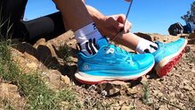 Salomon Ultra Glide: El Quicklace cuesta de guardar en el bolsillo.