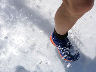 Salomon Trail Runner Warm: Nieve? que sea poca, nos vamos a helar!