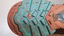 Desgaste de la suela trasera de las Salomon XA Pro 3D v8