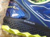 Saucony Peregrine 6: zona del taln con extra de amortiguacin Everun