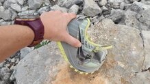 Las Saucony Xodus, al estar protegidas y tener un perfil alto disponen de poca flexin.