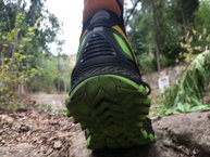 Saucony Xodus ISO: tacos en forma de chevron