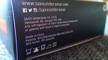 SAXX Underwear Kinetic Boxer: Patente y modo de lavado