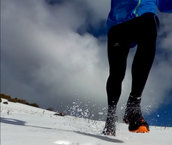 Scarpa Neutron Gaiter - vista frontal nieve