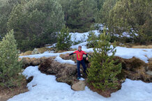 En terrenos embarrados o con nieve, las Scarpa Ribelle Run Kalibra G nos ofrecen control de la situación