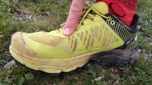 Scarpa Spin Ultra: Detalle pequea rotura