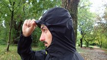 Scott RC Run Waterproof Jacket: visera del gorro