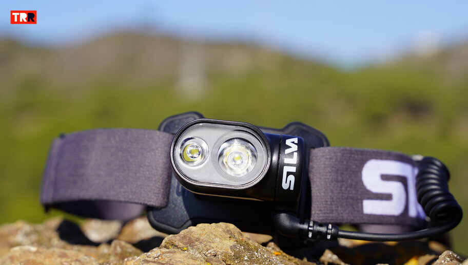 Silva Cross Trail 5X: Luz linterna frontal de cabeza, trail running