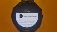 Aviso de consumo extra de batera si mantenemos el mapa activo