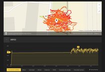 Suunto Spartan Sport Wrist HR: Prueba de movimiento fantasma con los modos de ahorro encendidos