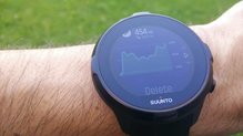 Suunto Spartan Sport WristHR: Grficos de perfil en resumen de actividad.