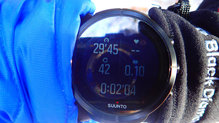 Suunto Spartan Ultra: Pantalla principal del modo Trail Running