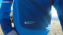 Ternua Agile Hybrid Jacket: El tejido Pertex Quantum Air mantiene sus propiedades