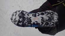 The North Face Ultra MT Winter: La nieve en polvo se suele adherir algo ms pero no es problema en el agarre