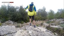 Hay que ir con atencin sobre roca mojada con las Topo Athletic MT2.