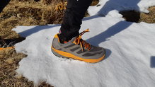 Las Topo Athletic Ultraventure tienen un gran agarre incluso en nieve