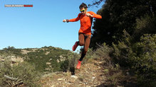 Volando con la camiseta de X-Bionic The Trick Running Shirt LS