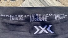 X-Bionic Twyce 4.0 Running Short. Materiales del pantalón.