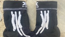 X-Socks Run Speed Two 4.0. Detalle del Ankle Pads después del test