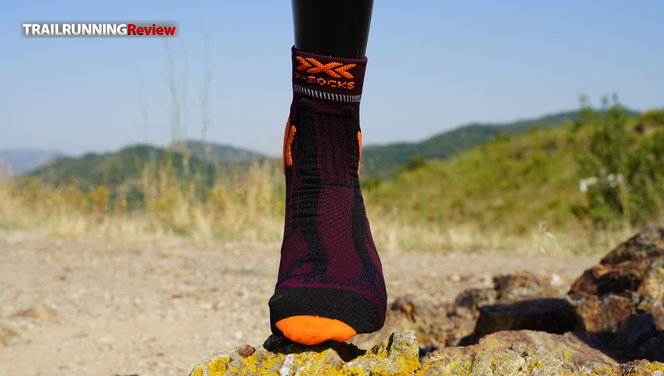 X-Socks Marathon Energy 4.0 Uomo - Calze Tecniche Running Con Canale D'aria E Protezione Tallone - Foto 3