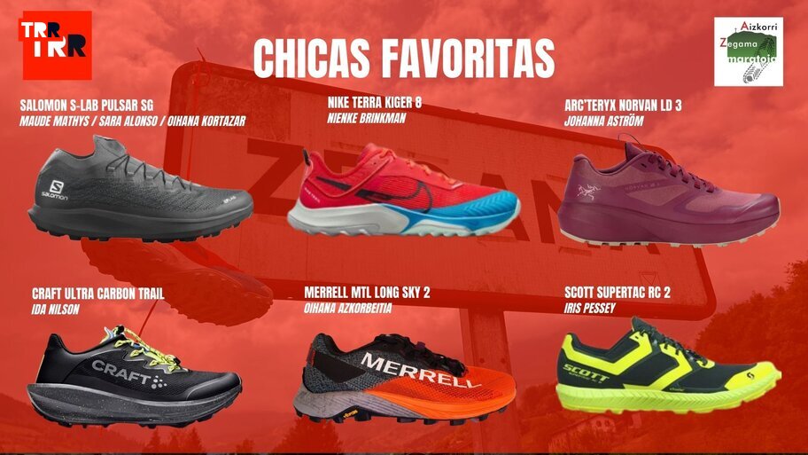 Chicas favoritas para ganar Zegama