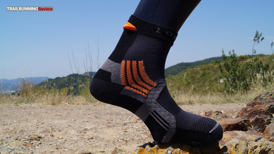 calcetín para correr en montaña. Lurbel Quimbaya Socks calcetines transpirables calcetines de trail running calcetines Anti-ampollas calcetines unisex 