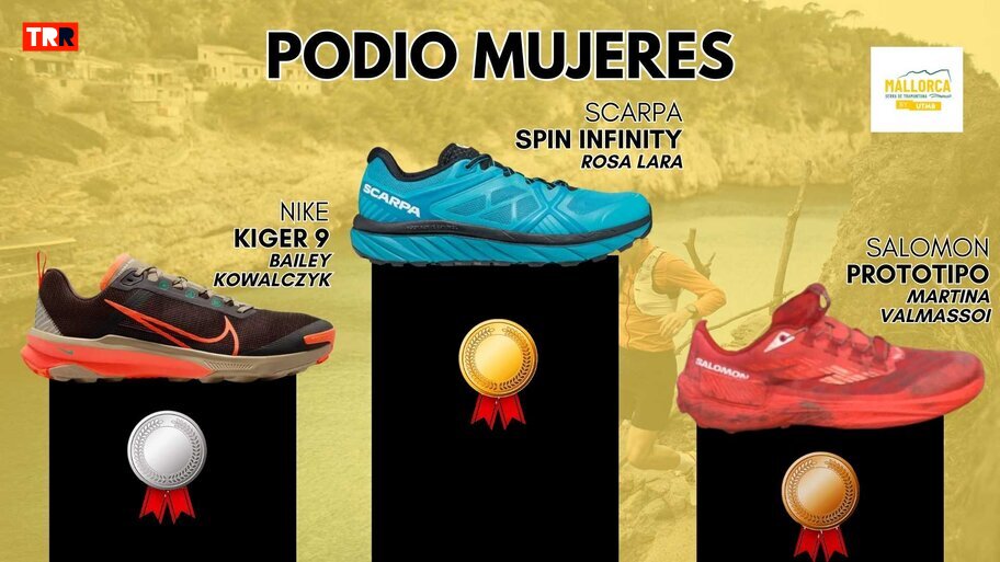 Podio femenino ETM 2024