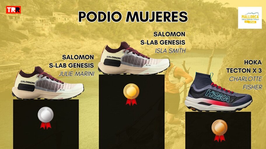 Podio femenino SDT 2025