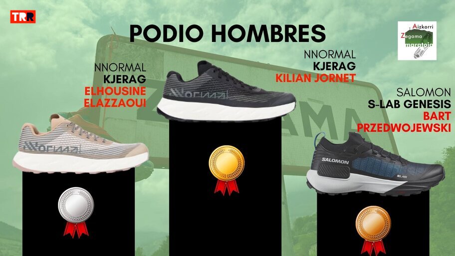 Podio hombres Zegama-Aizkorri 2024