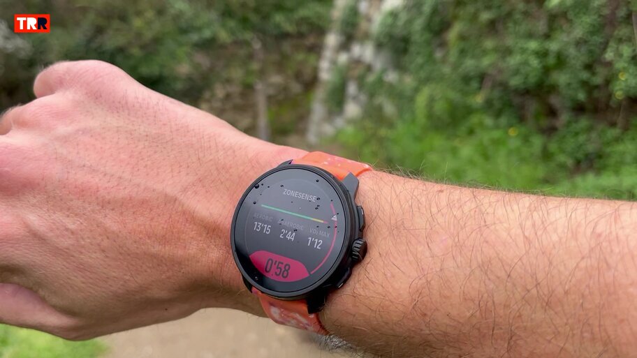 Suunto ZoneSense en acción en la Zona 3
