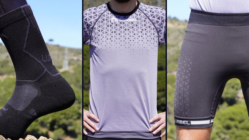 Os presentamos el conjunto de 2022 que la casa valencia Lurbel nos propone para la práctica del Trail Running. El conjunto Lurbel Spirit. Tres prendas que siguen contando con la máxima tecnología Lurbel para tener la mejor transpirabilidad y sensación en carrera.