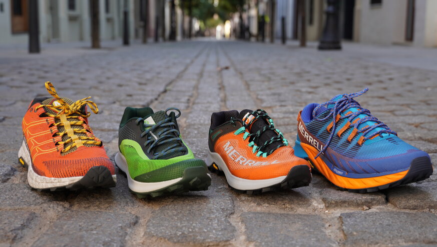 Gama de zapatillas de Trail Running de Merrell 2021. La colección principal de la casa norteamericana Merrell de Trail Running está compuesta por cuatro zapatillas distintas para poder abarcar las diferentes distancias (corta, medias y ultras).
